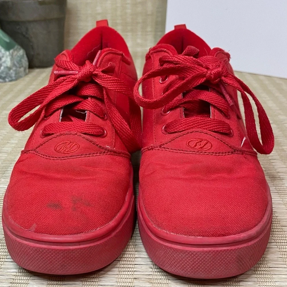 HEELYS Youth Pro 20 Wheels Sneakers Shoes Red Size 6 YTH Shoes With Wheels - Picture 3 of 16